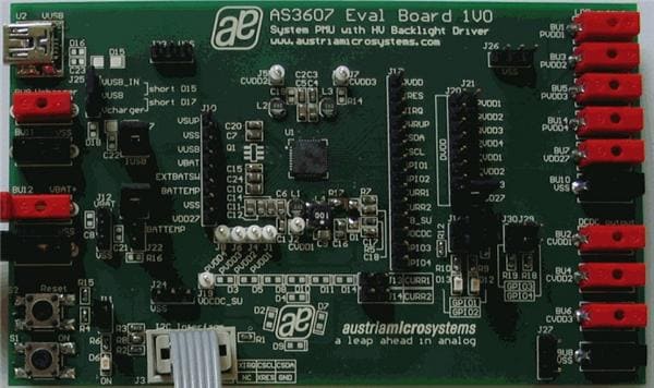 AS3607 EVAL BOARD