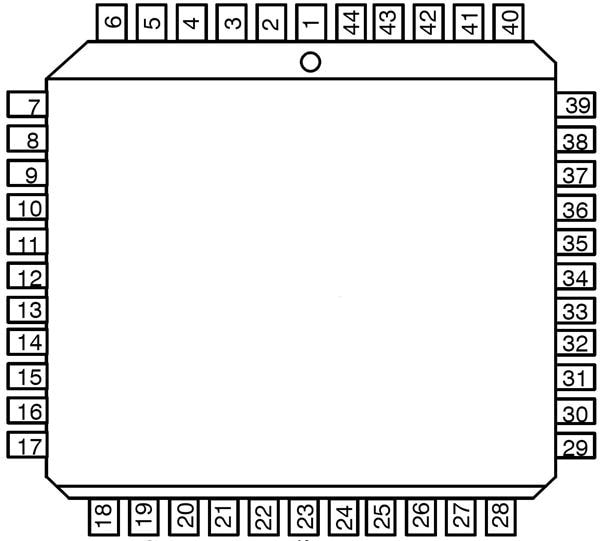 ST16C2552IJ44-F