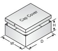 10 X 12 CAP COVER ONLY