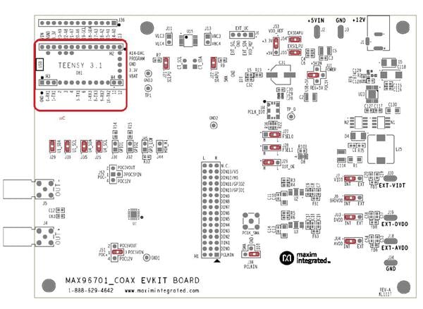 MAX96701COAXEVKIT#