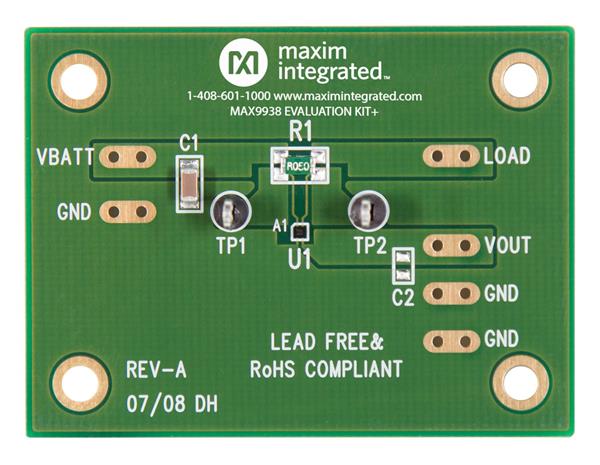 MAX9938EVKIT+