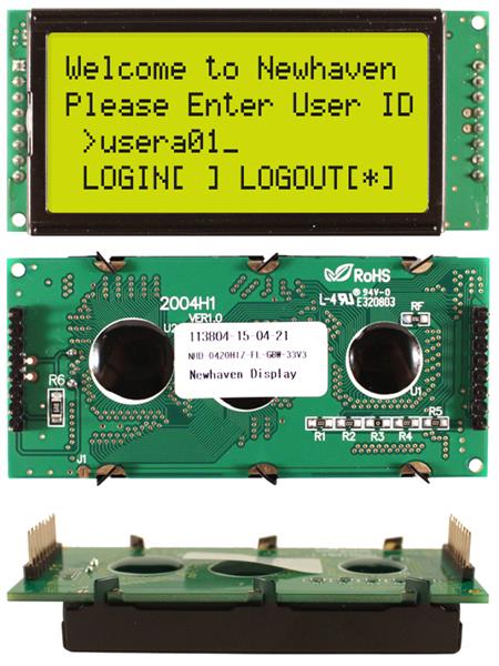 NHD-0420H1Z-FL-GBW-33V3