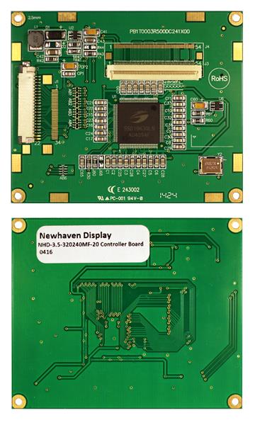 NHD-3.5-320240MF-20 Controller Board