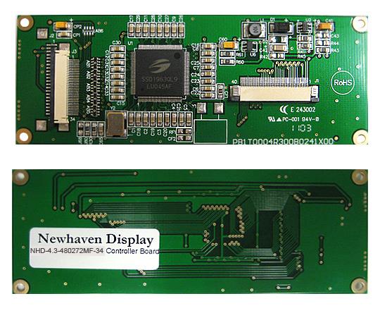 NHD-4.3-480272MF-34 Controller Board