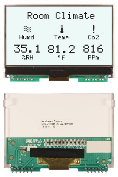 NHD-C12864A1Z-FSW-FBW-HTT