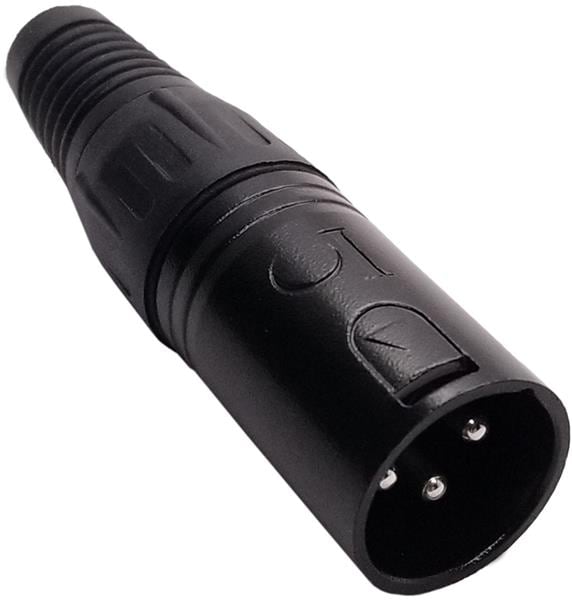 IO-XLR3-M-BK
