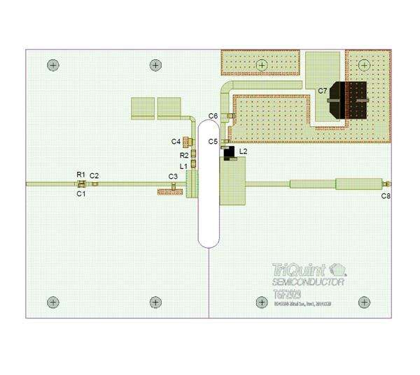 TGF2929-FS/FL, 3.1-3.5GHZ EVB