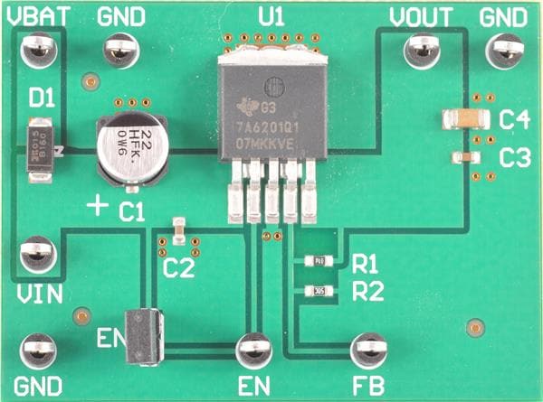 TPS7A6201EVM