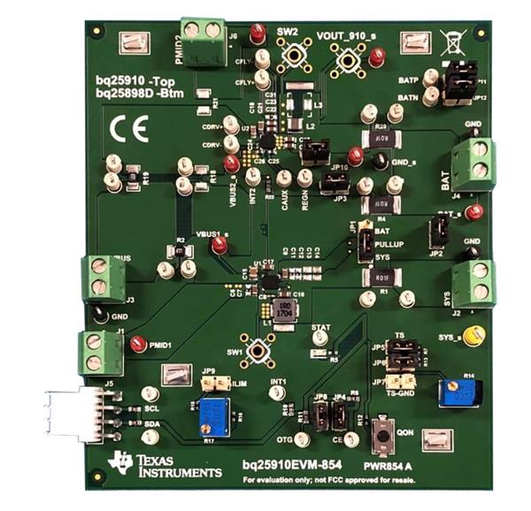 BQ25910EVM-854