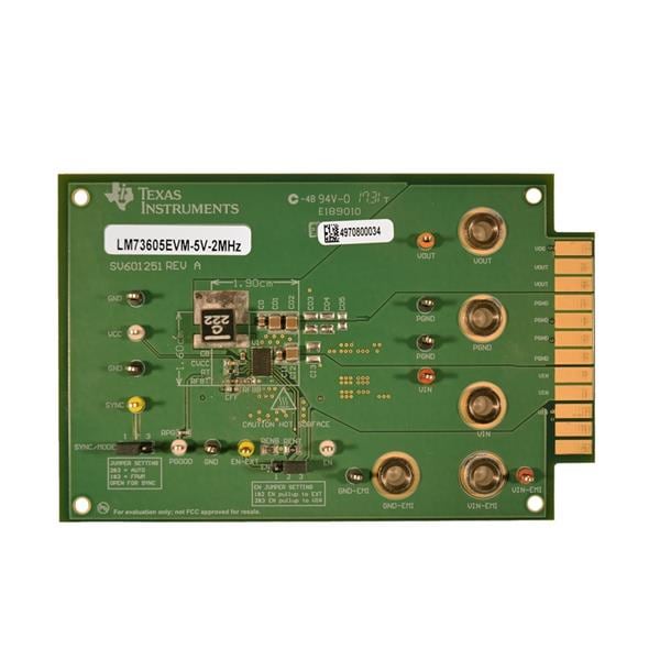 LM73605EVM-5V-2MHZ