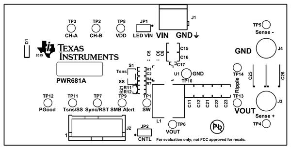 TPS544B25EVM-681