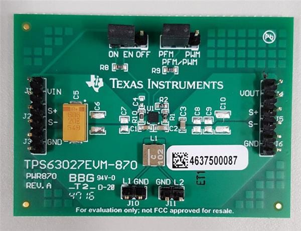 TPS63027EVM-870