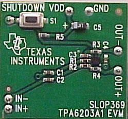 TPA6203A1EVM