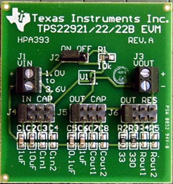 TPS22921EVM